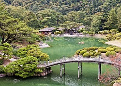 Японский сад рицурин