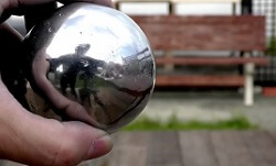 Алюминиевый шар из фольги