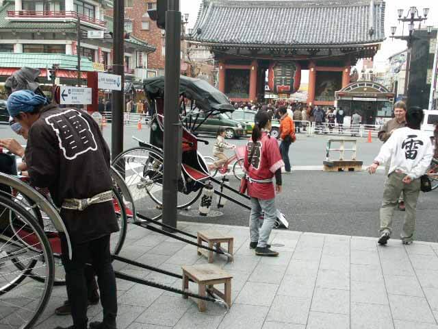Японские рикши