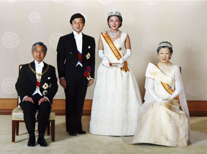 Портрет японской императорской семьи