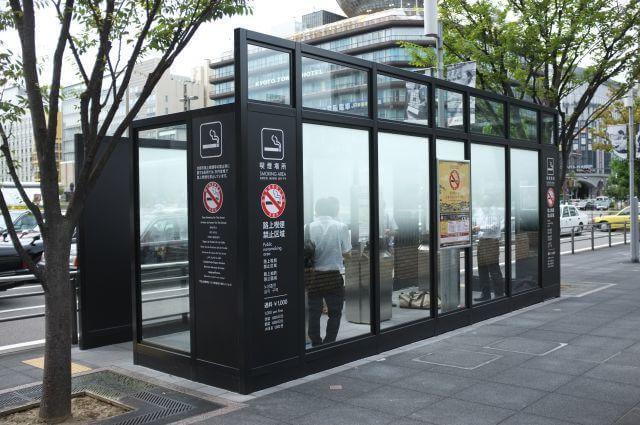 место для курение в японии
