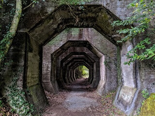 восьмиугольный туннель Хаккаку