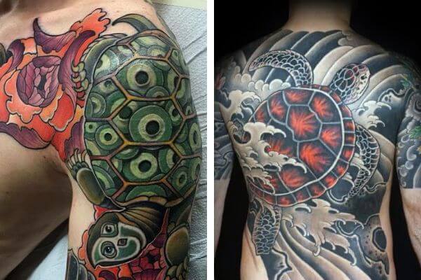 Japanese Turtle Tattoo