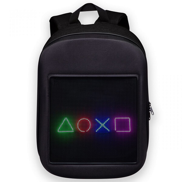 LED рюкзак с пиксельным экраном