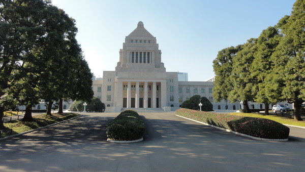 главное здание Парламента Японии
