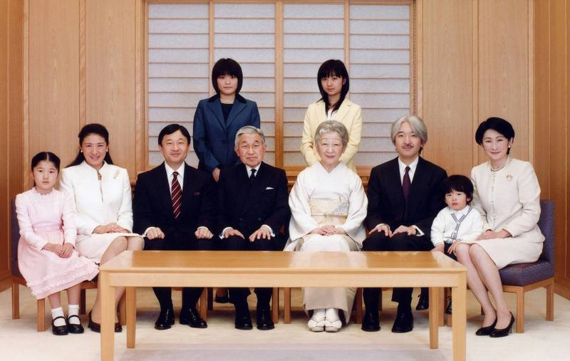 япония императорская семья
