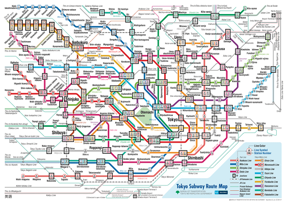 метро Токио