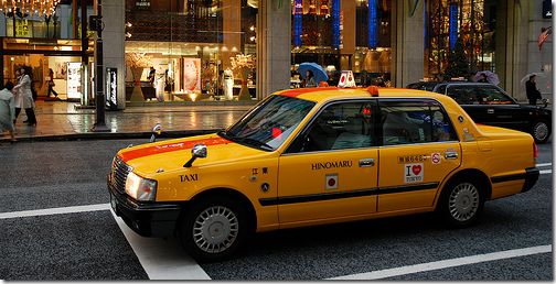такси в Японии