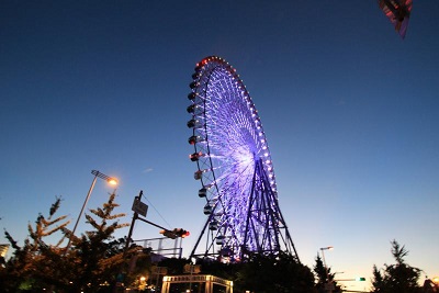 В Осаке открылось самое высокое в Японии колесо обозрения