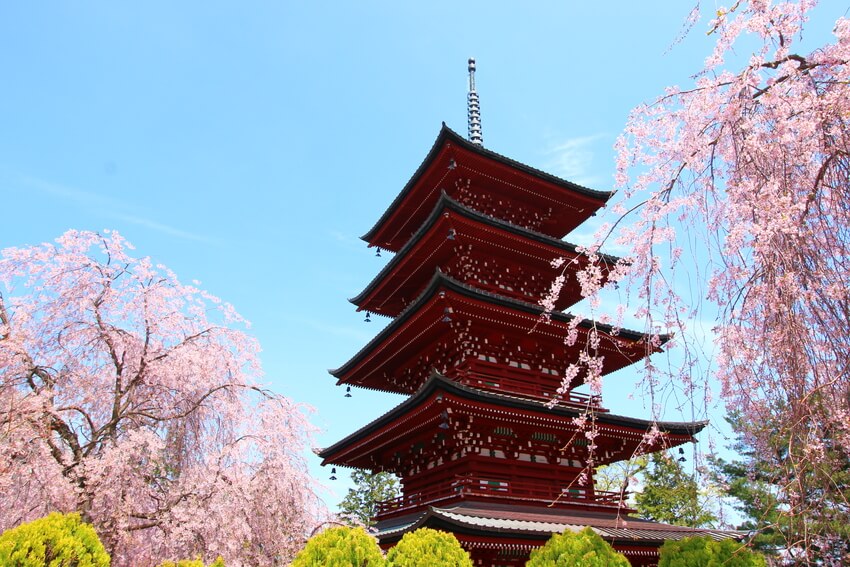 Пятиэтажная пагода Хиросаки, Сайсо-ин
