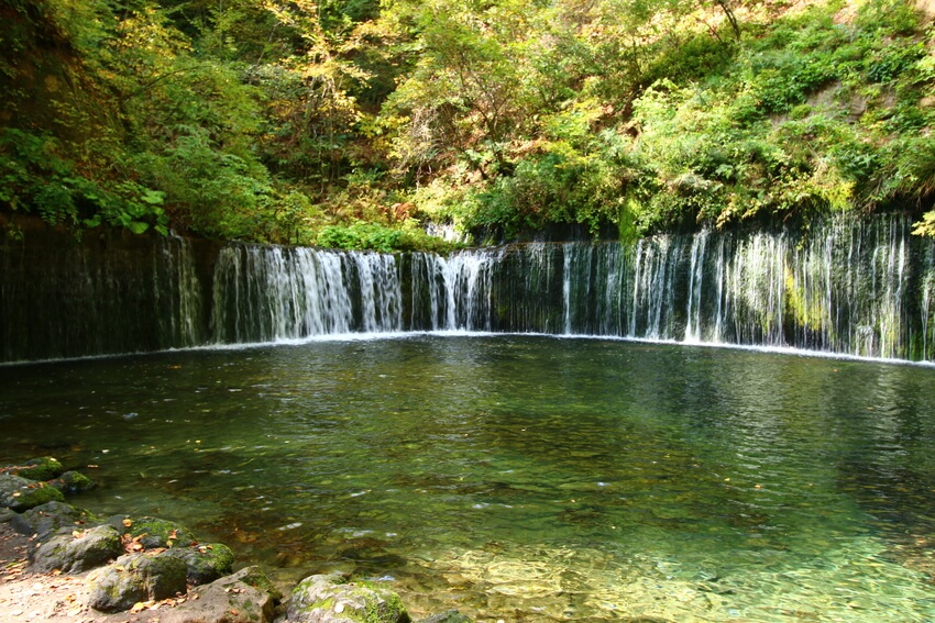 Водопады Шираито