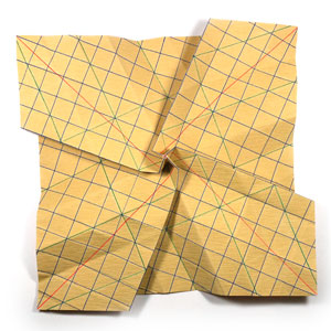 Оригами «Роза Кавасаки»