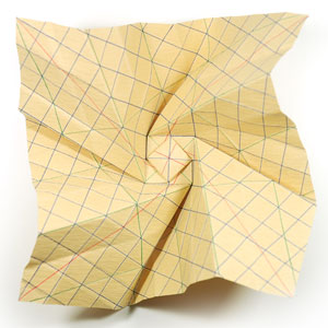 Оригами «Роза Кавасаки»