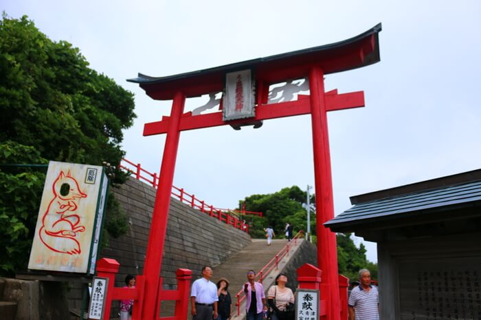 Храм Моноцуми Инари Дзиндзя