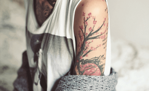 Значения японских татуировок: Сакура