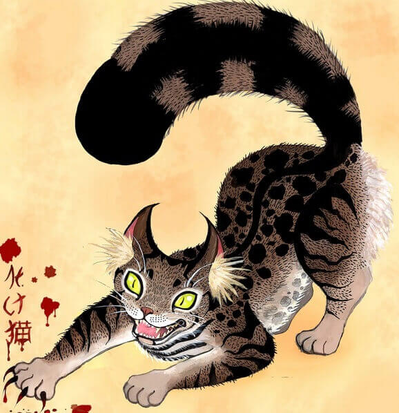 Остерегайтесь кота: мифический Бакэнэко