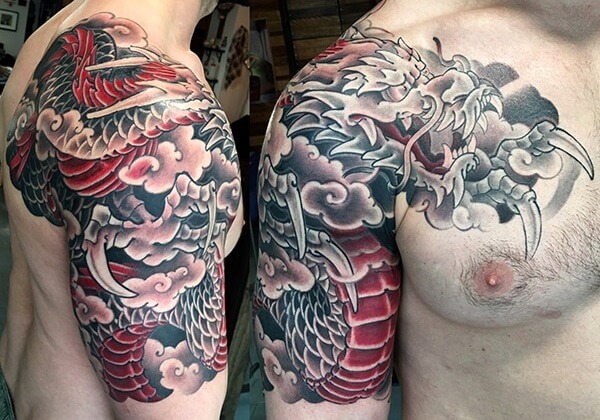Значения японских татуировок: Дракон