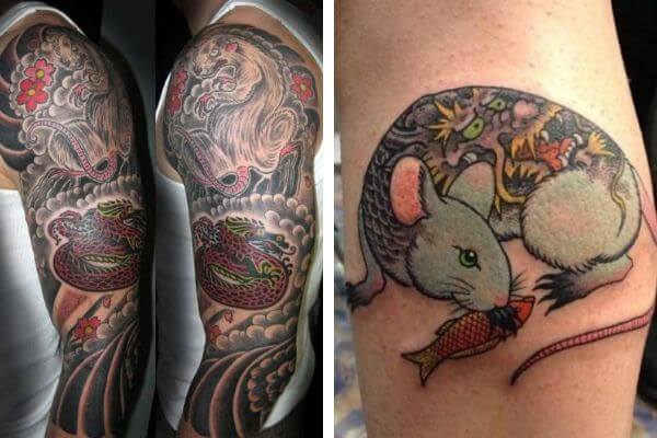 Значения японских татуировок: Крыса
