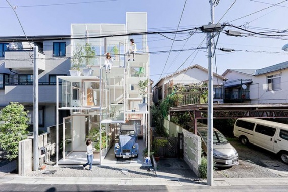 необычные дома Японии