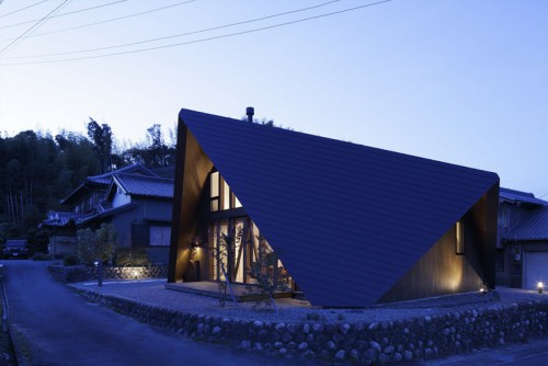 японский дом в стиле Оригами