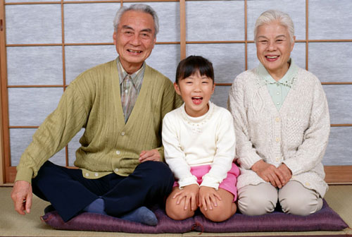 старики в японии