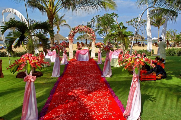 свадебная церемония на Бали