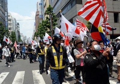 В Японии отмечается рост ксенофобии