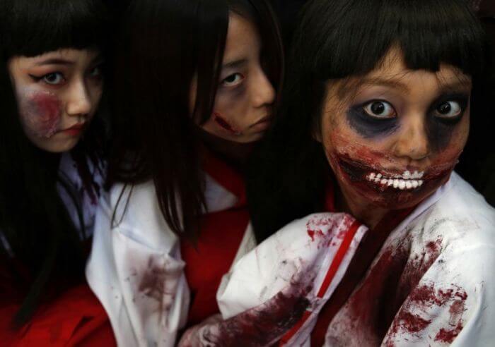 Как празднуют Хэллоуин в Японии