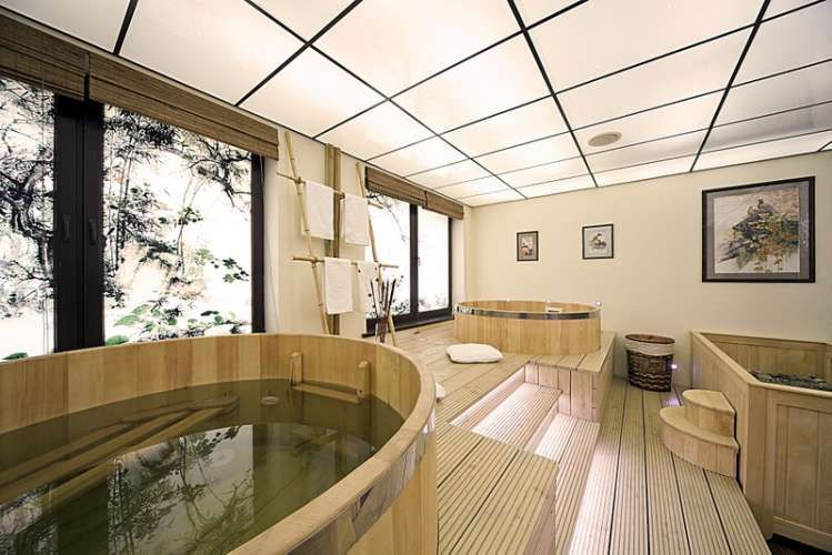 баня в японии