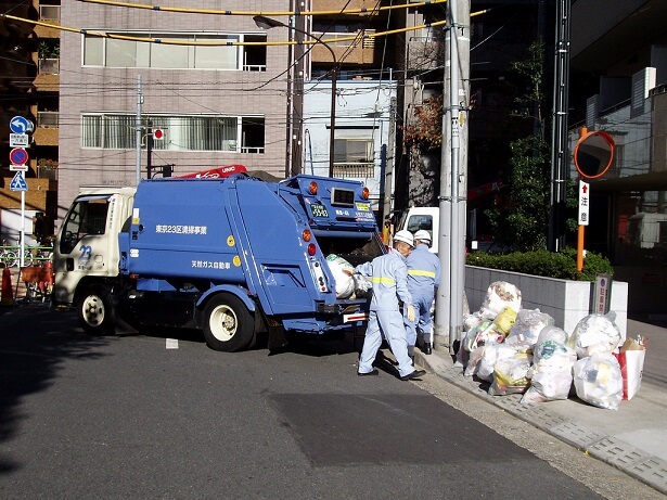 мусор в Японии