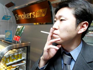 В Японии станет меньше курильщиков
