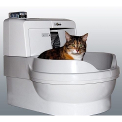 автоматический туалет для кошек