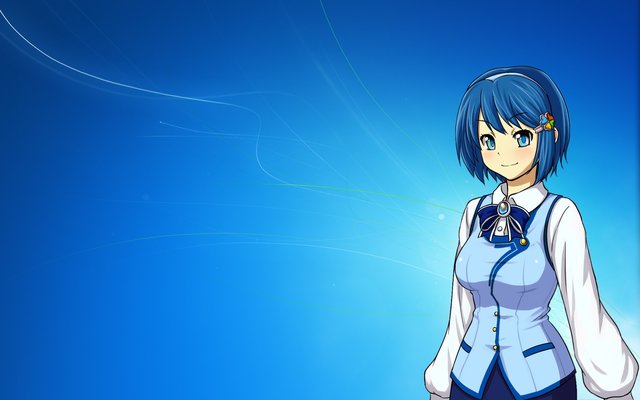 Аниме-девушка стала символом Windows 10 в Японии