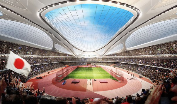 Олимпийский стадион в Токио решено строить без выдвижной крыши
