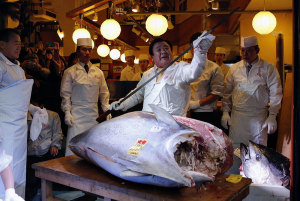 Рыбный рынок Цукидзи