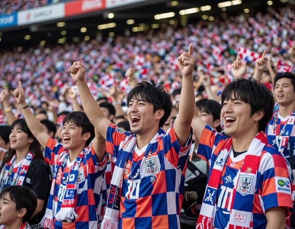 Японские болельщики