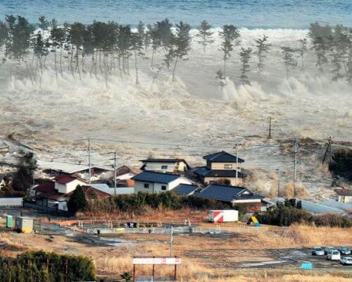 В Японии провели учения на случай цунами