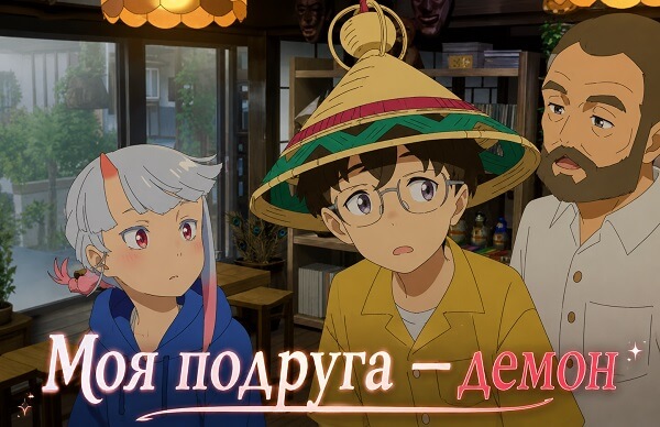 «Моя подруга — демон» (2024): добрый аниме-фильм о дружбе, взрослении и поиске себя