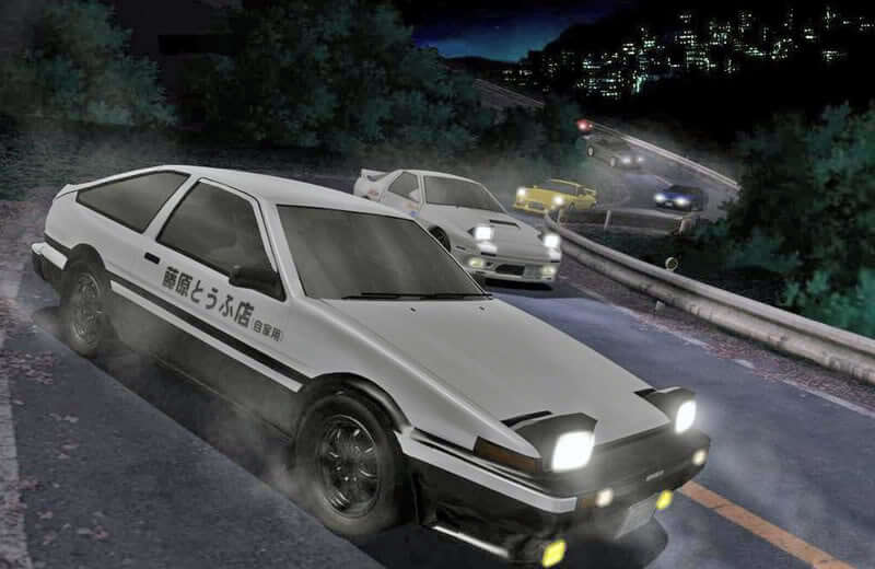 Initial D аниме